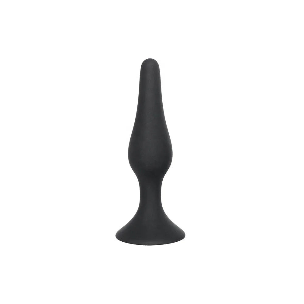 Amoura Anal Plug Kit, 4-Piece Graduated Set, Medical-Grade Silicone, Manual – beginner anal kit
