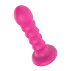 Amoura Anal Plug, Suction Disc Massager, Silicone, 100% Waterproof – Silicone Anal Plug