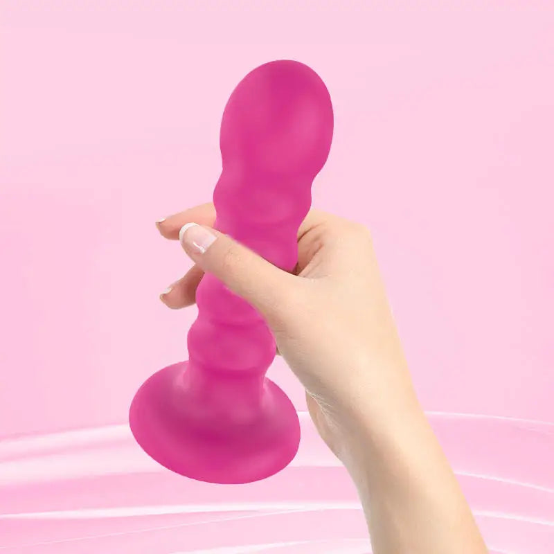 Amoura Anal Plug, Suction Disc Massager, Silicone, 100% Waterproof – Waterproof Toy