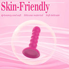 Amoura Anal Plug, Suction Disc Massager, Silicone, 100% Waterproof – Suction Disc Plug