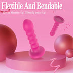 Amoura Anal Plug, Suction Disc Massager, Silicone, 100% Waterproof – Adult Toy