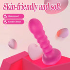 Amoura Anal Plug, Suction Disc Massager, Silicone, 100% Waterproof – Personal Massager