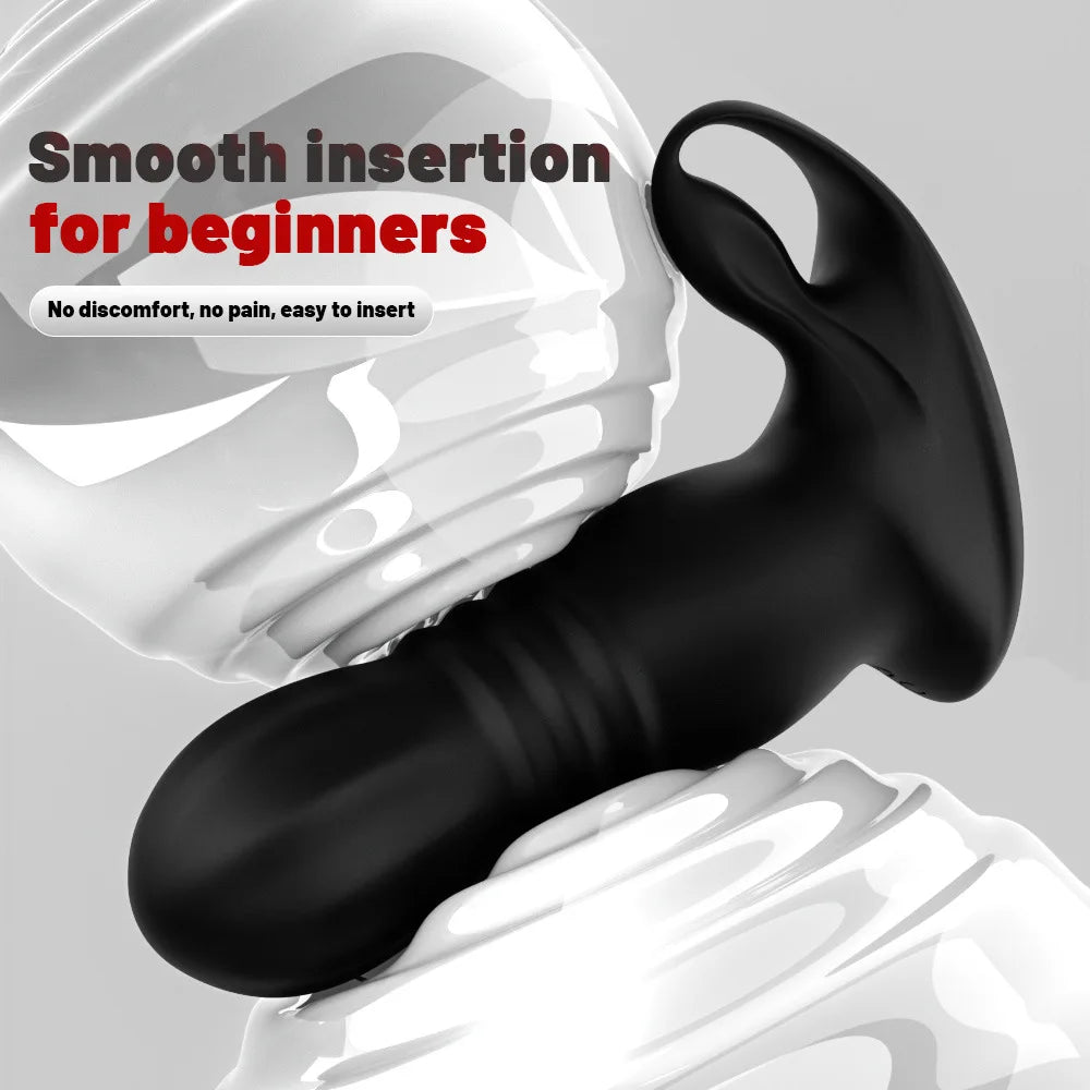 Amoura Anal & Prostate (both explicitly mentioned in title, description, and package contents), Plug (also called anal plug, anal trainer), Vibrating & Telescopic (both modes explicitly confirmed in – waterproof intimate toy