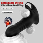 Amoura Anal & Prostate (both explicitly mentioned in title, description, and package contents), Plug (also called anal plug, anal trainer), Vibrating & Telescopic (both modes explicitly confirmed in – app-controlled vibrator