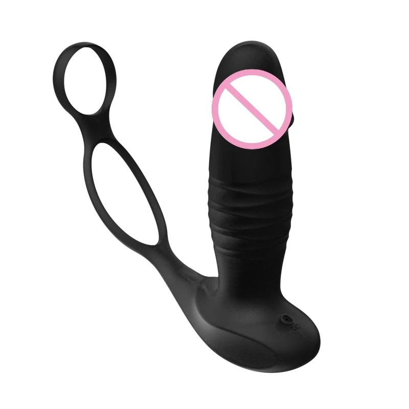 Amoura Anal & Prostate Vibrator, Thrusting & Vibrating, Unisex, App-Controlled, Medical-Grade Silicone – anal prostate vibrator