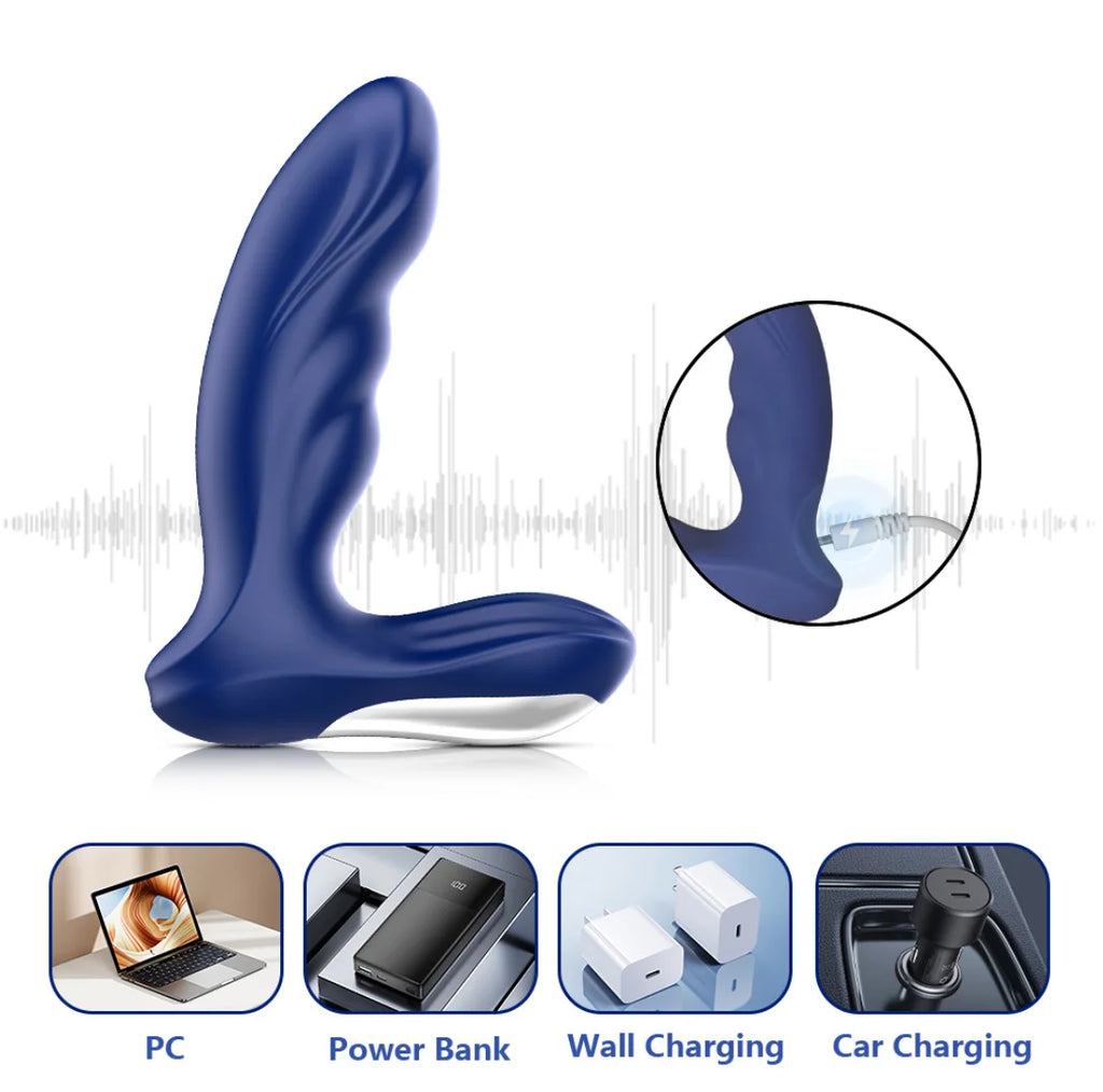Amoura Anal Vibrator, Dual Motor, App & Remote Control, Couples Toy, Waterproof IPX6 – app controlled vibrator