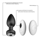 Amoura Anal Vibrator, Personal Massager, Vibrating, Remote Control, Silicone, Waterproof – anal plug vibrator