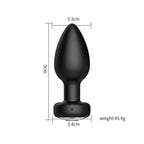 Amoura Anal Vibrator, Personal Massager, Vibrating, Remote Control, Silicone, Waterproof – personal massager
