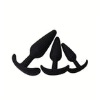Amoura Anal Plug 3-Piece Set, Anchor Shape, Medical-Grade Silicone, Waterproof – butt plug