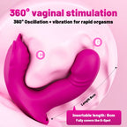 Amoura Clitoral & G-Spot Panty Vibrator, Tongue-Licking, App-Controlled, Women's, Silicone – wearable vibrator