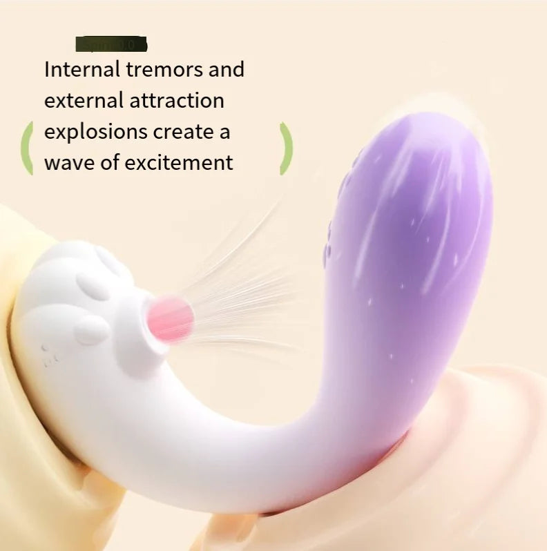 Amoura Clitoral & G-Spot Suction Vibrator, App-Controlled, Women's – bluetooth vibrator