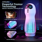Amoura Male Stroker, Suction & Vibrating Masturbator Cup, TPRE