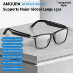 2026 New Cross-Border Hot-Selling Ai Translation Smart Glasses with Call Function, Photochromic Lenses, Bluetooth Wireless Music Glasses