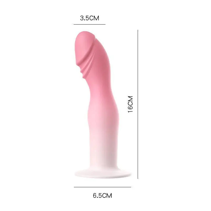 Amoura Clitoral & G-Spot Dildo, Personal Massager, Liquid Silicone, Waterproof – bendable dildo