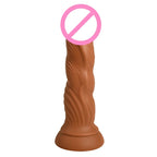 Amoura 8.5" Realistic Dildo, Vibrator, 10-Speed Vibrating, Liquid Silicone, Bendable, Waterproof – liquid silicone dildo