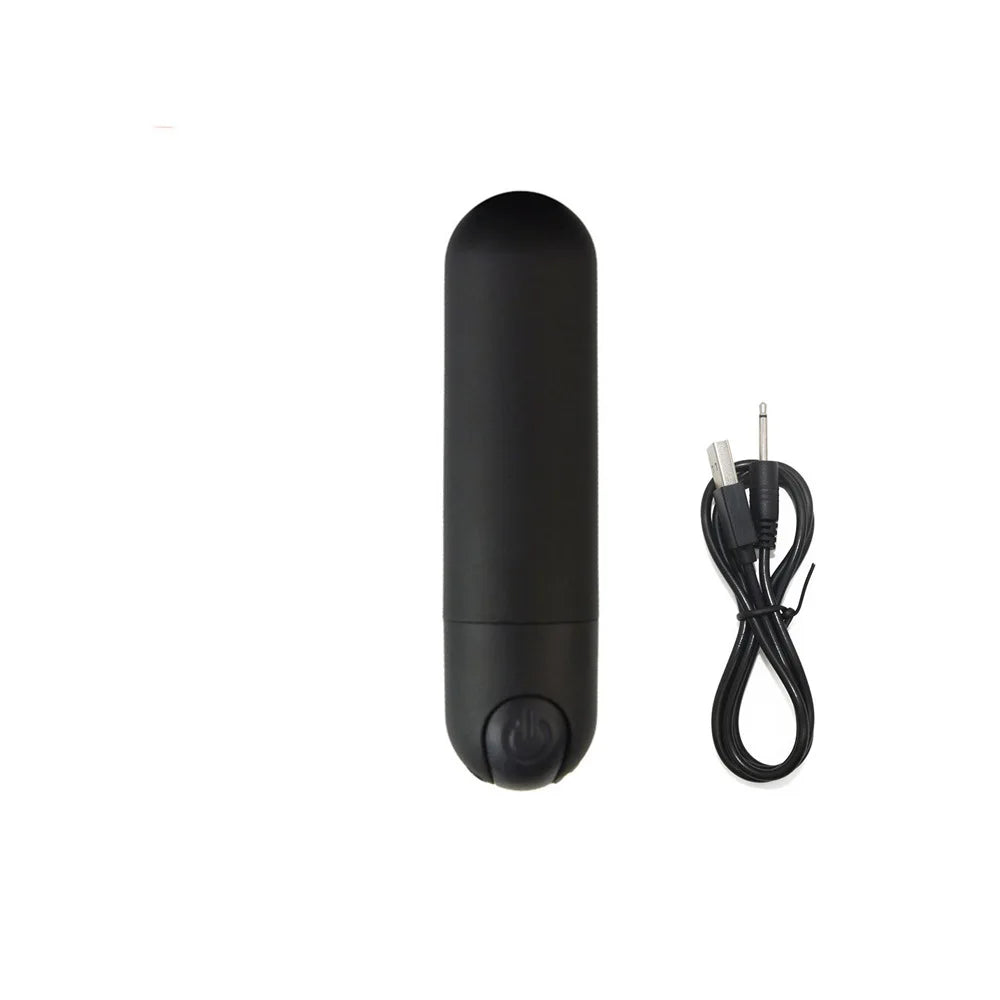 Amoura Clitoral & Vaginal Bullet Vibrator, Personal Massager, 10-Speed Vibrating, Women's, ABS, Waterproof – 10-speed vibrator