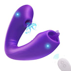 Amoura Clitoral & G-Spot Wearable Vibrator, Personal Massager, Vibrating & Suction, Women's, Remote Control, Medical-Grade Silicone, Waterproof – medical-grade silicone vibrator