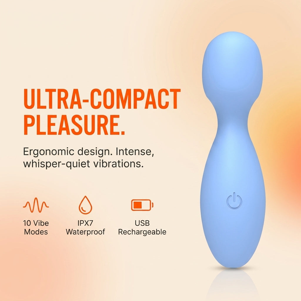 Wholesale Cordless Electric Full Body Massager Silicone Wand Vibrators; Personal Sex Toy Rechargeable External Wand Massager