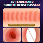 Amoura Vaginal Masturbator, Stroker, Manual, TPE, Waterproof