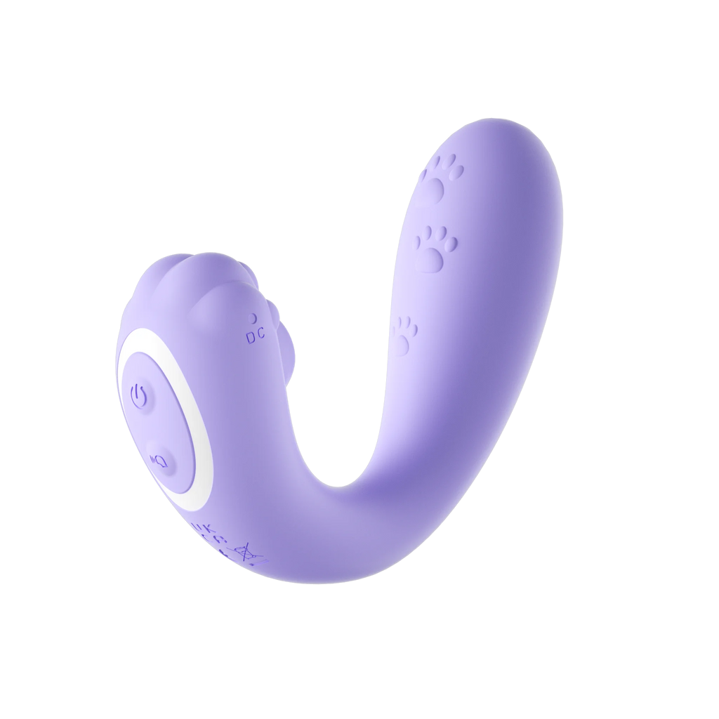 Amoura Cat Vibrator, Clitoral Stimulator, Vibrating & Suction, Women's, App-Controlled, Silicone, Waterproof – clitoral vibrator