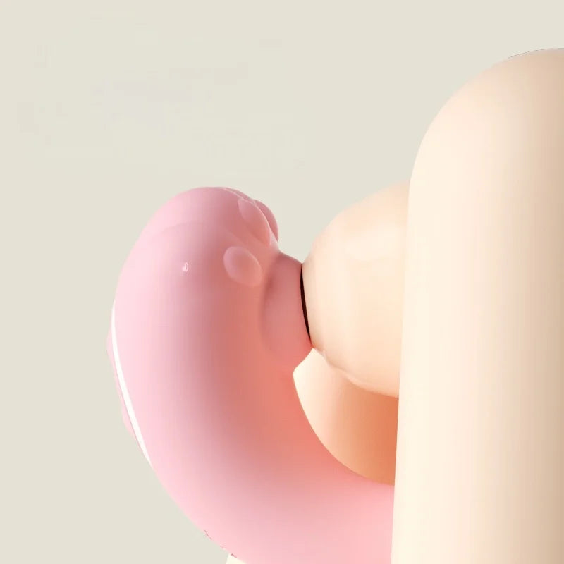 Amoura Cat Vibrator, Clitoral Stimulator, Vibrating & Suction, Women's, App-Controlled, Silicone, Waterproof – personal massager