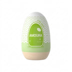 Amoura Male Egg Masturbator, Manual Stroker, Automatic Decompression