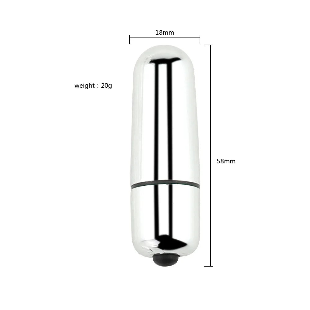 Amoura Clitoral Bullet Vibrator, Personal Massager, Multi-Speed Vibrating, Women's, Silicone, Waterproof – multi-speed vibrator