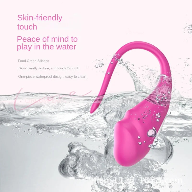 Amoura Clitoral Egg Vibrator, Personal Massager, 9-Mode Vibrating, Women's, Remote Control, Medical-Grade Silicone, Waterproof – clitoral egg vibrator