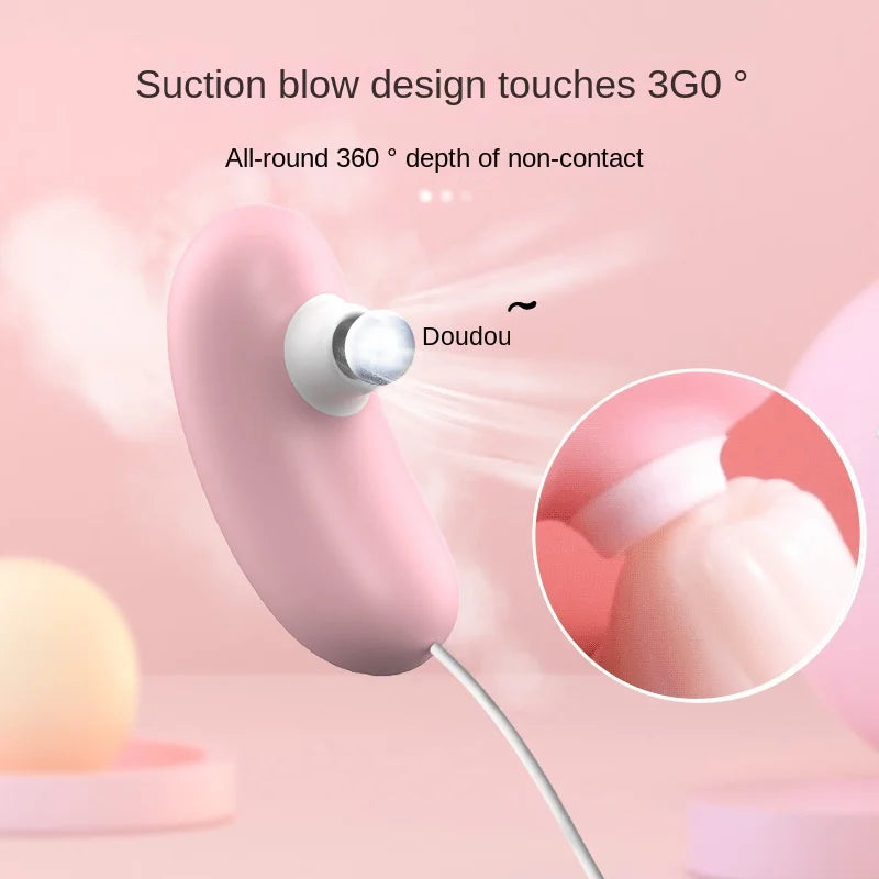 Amoura Clitoral Egg Vibrator, Personal Massager, Suction & Tongue-Flicking, Women's – women's vibrator