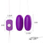 Amoura Clitoral & G-Spot Egg Vibrator, Tongue-Licking & Vibrating, Women's, Silicone, Waterproof – clitoral vibrator