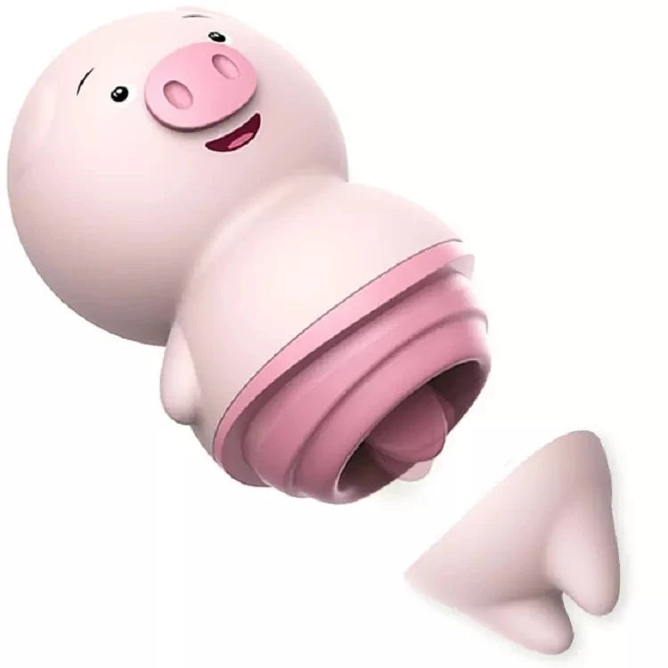 Amoura Clitoral & G-Spot Licking Vibrator, Personal Massager, Pink – clitoral vibrator
