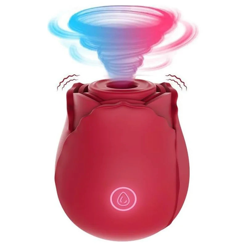 Amoura Clitoral & G-Spot Vibrator, 10-Speed Pulsing & Suction, Women's, Medical-Grade Silicone, Waterproof – clitoral & g-spot vibrator