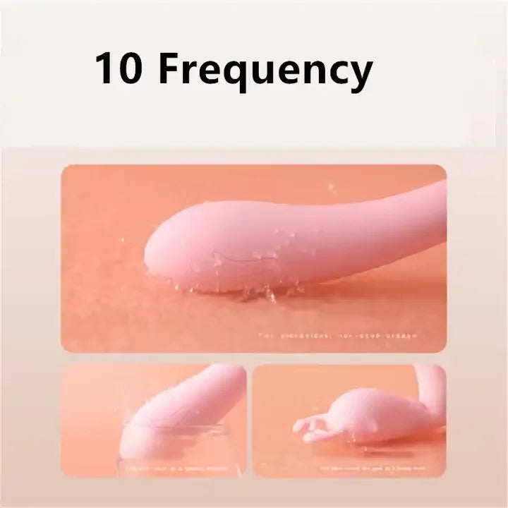 Amoura Clitoral & G-Spot Vibrator, Personal Massager, Vibrating, Women's, Silicone, Pink – waterproof vibrator