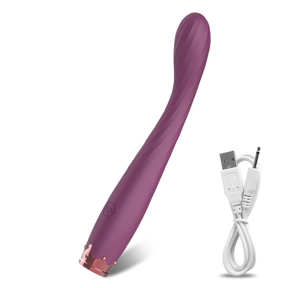 Amoura Clitoral & G-Spot Wand Vibrator, 10-Mode Vibrating, Women's, Silicone, Waterproof – women's intimate vibrator