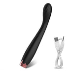Amoura Clitoral & G-Spot Wand Vibrator, 10-Mode Vibrating, Women's, Silicone, Waterproof – 10 mode vibrating wand