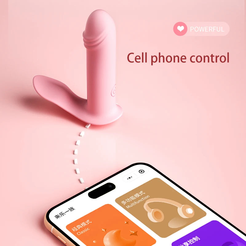 Amoura Clitoral Vibrator, Personal Massager, 10-Mode App-Controlled, Women's, Silicone, Waterproof – 10 vibration modes