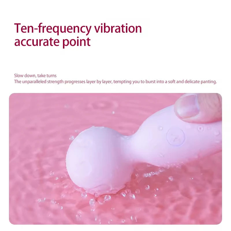 Amoura Clitoral & G-Spot Vibrator, Personal Massager, 10-Mode Vibrating, Women's, Silicone, Waterproof – waterproof vibrator