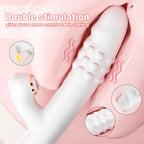 Amoura Clitoral Vibrator with Suction, Personal Massager, Vibrating & Thrusting, Women's, Silicone, Waterproof IPX6 – women's vibrator