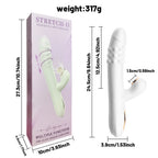 Amoura Clitoral Vibrator with Suction, Personal Massager, Vibrating & Thrusting, Women's, Silicone, Waterproof IPX6 – clitoral vibrator