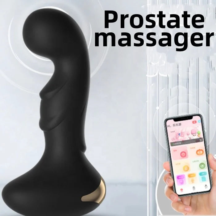Amoura Anal & G-Spot Butt Plug Vibrator, App-Controlled, 10-Mode, Silicone & ABS, Waterproof – waterproof butt plug