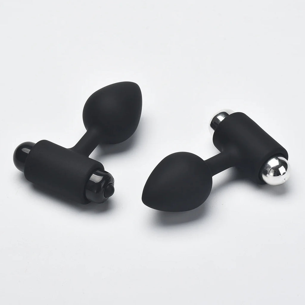 Amoura Anal Plug Vibrator, Personal Massager, Vibrating, Silicone, Waterproof – compact anal plug