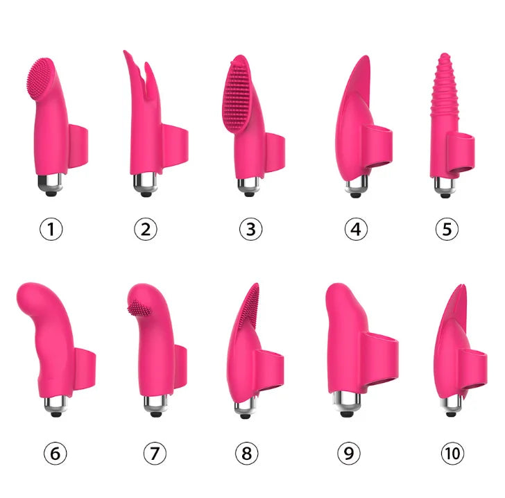 Amoura G-Spot & Clitoral Finger Vibrator, 10 Frequencies, Waterproof – clitoral vibrator