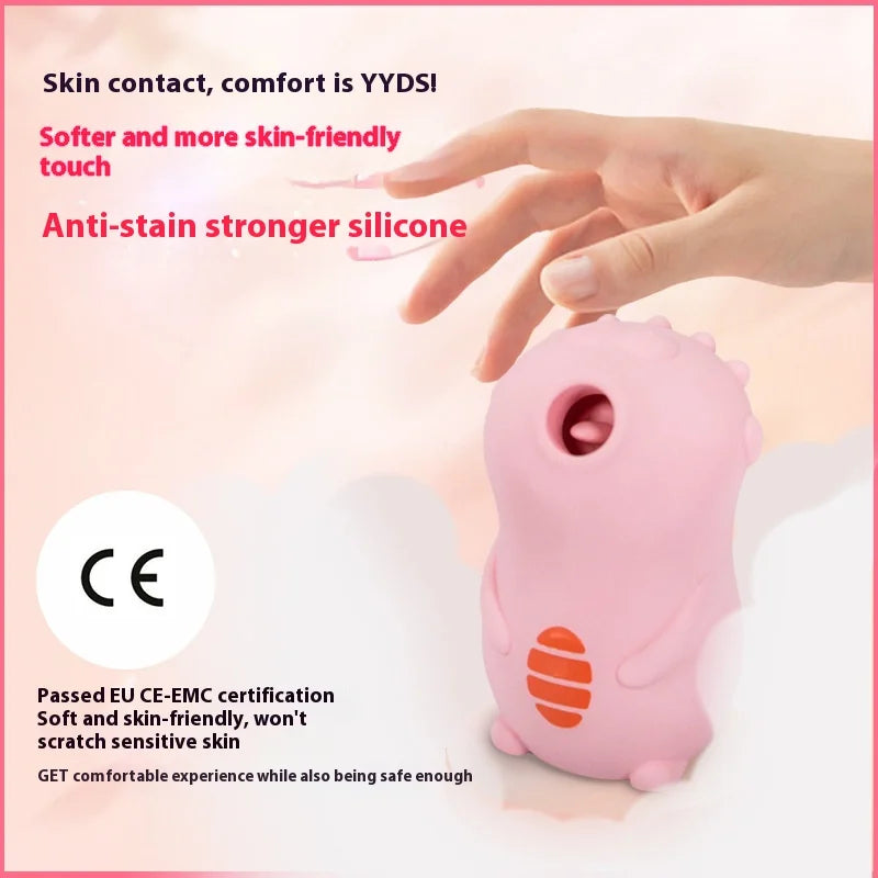 Amoura Nipple (confirmed in title and source description), Vibrator (confirmed in source specification 'Type: Sex toy' and 'Suction & Vibrating' mechanism), Personal Massager (appropriate wellness – USB rechargeable vibrator