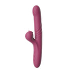 Amoura G-Spot, Clitoral & Anal Vibrator, Suction & Pulsing, Women's, USB Rechargeable, Silicone, Waterproof – Clitoral vibrator