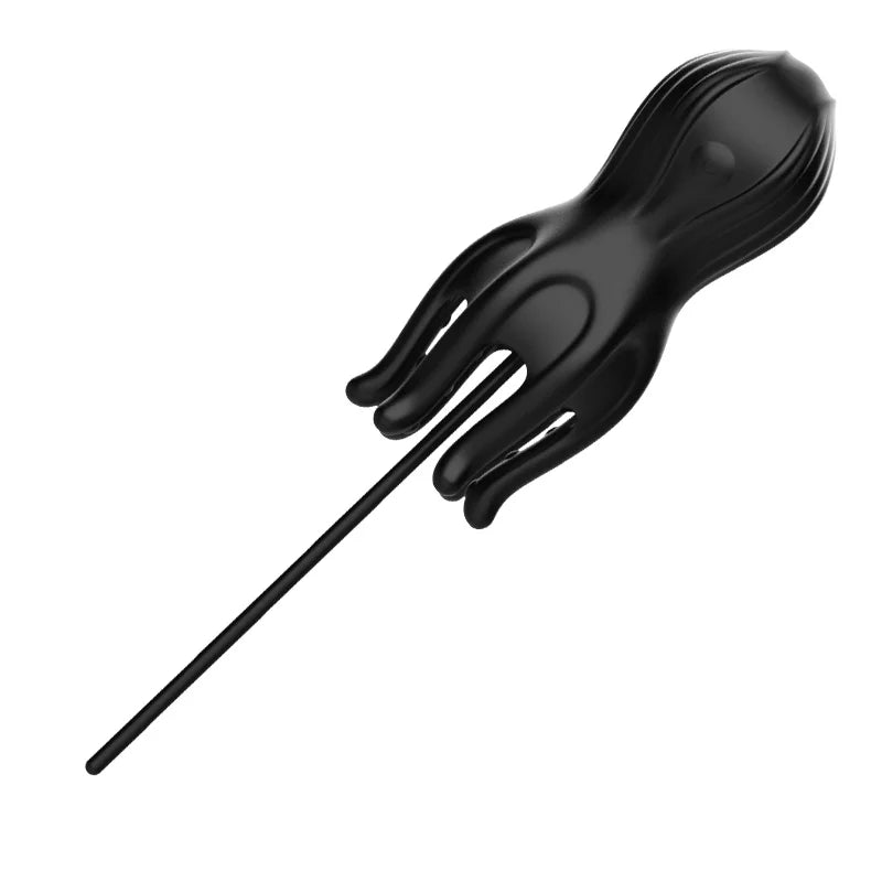 Amoura Male Urethral Sound & Prostate Vibrator, Masturbator, 10-Mode Vibrating, Men's, App-Controlled, Silicone, Waterproof – App-Controlled Vibrator