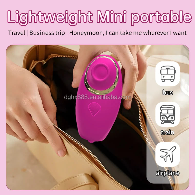 Amoura Clitoral & Nipple Vibrator, Tongue Licking & Sucking, 10 Vibration Modes, Women's, Silicone – women's vibrator