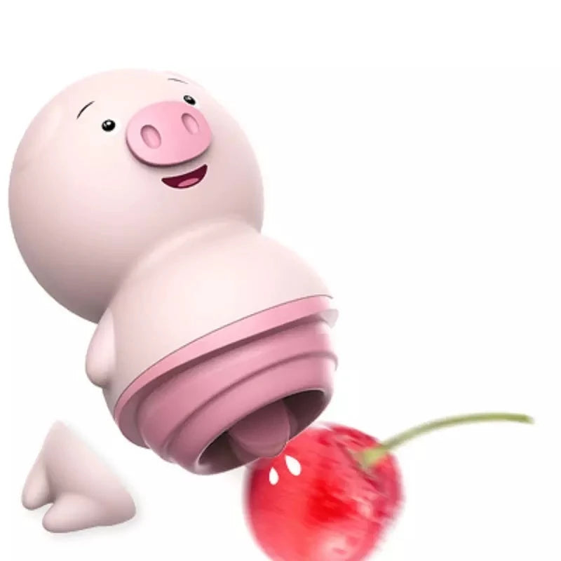 Amoura Clitoral & G-Spot Licking Vibrator, Personal Massager, Pink – personal massager