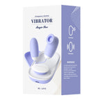 Amoura Vibrator (Couples Vibrator), Couples play / Couples toy system, Vibrating & Sucking (dual-function mechanism), Unisex (couples-focused, suitable for both partners), Manual (no remote or app – manual vibrator