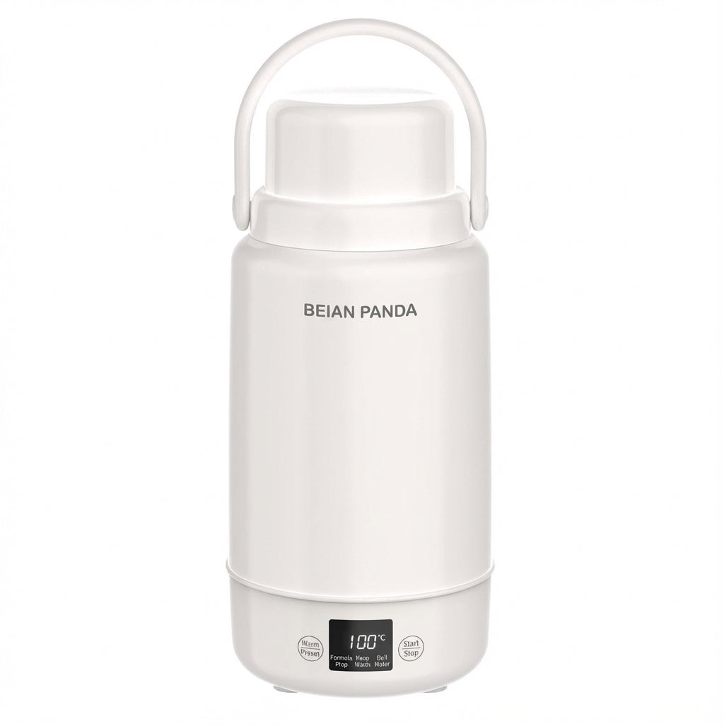 Electric Heating Cup Portable Stainless Steel Bottle Kettle 1L