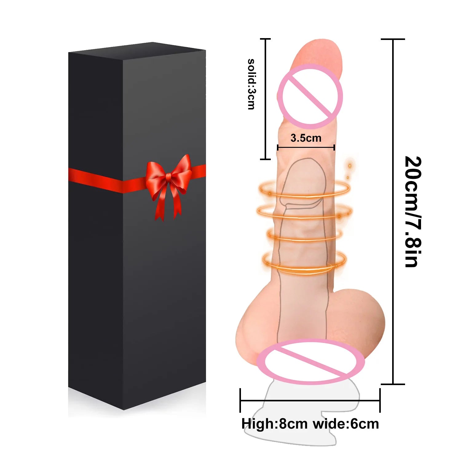 Amoura Double-Ended Dildo, Adult Toy, Silicone, Unisex – double-headed dildo